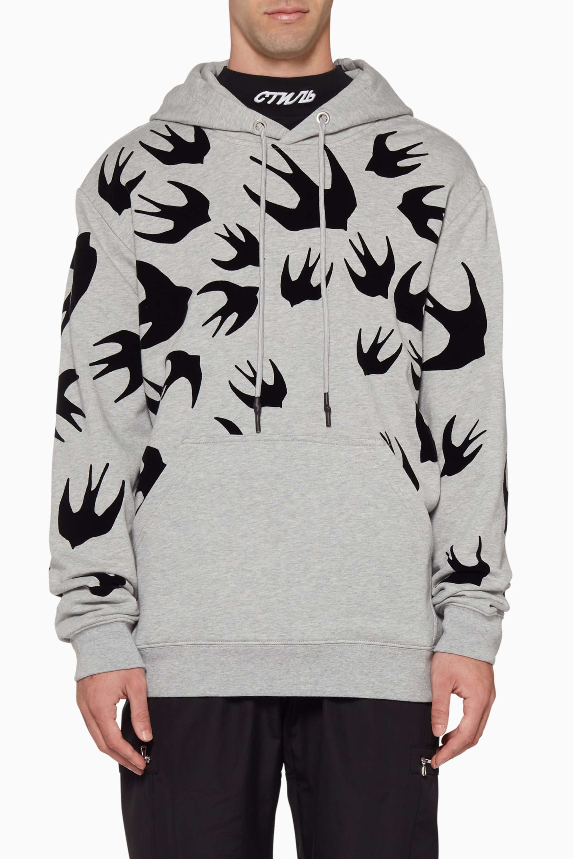 alexander mcqueen bird sweater